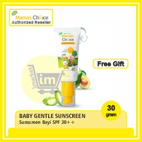 SUNSCREEN BAYI SPF 30++ / BABY GENTLE SUNSCREEN MAMA'S CHOICE (BABY SUNSCREEN FACE AND BODY)