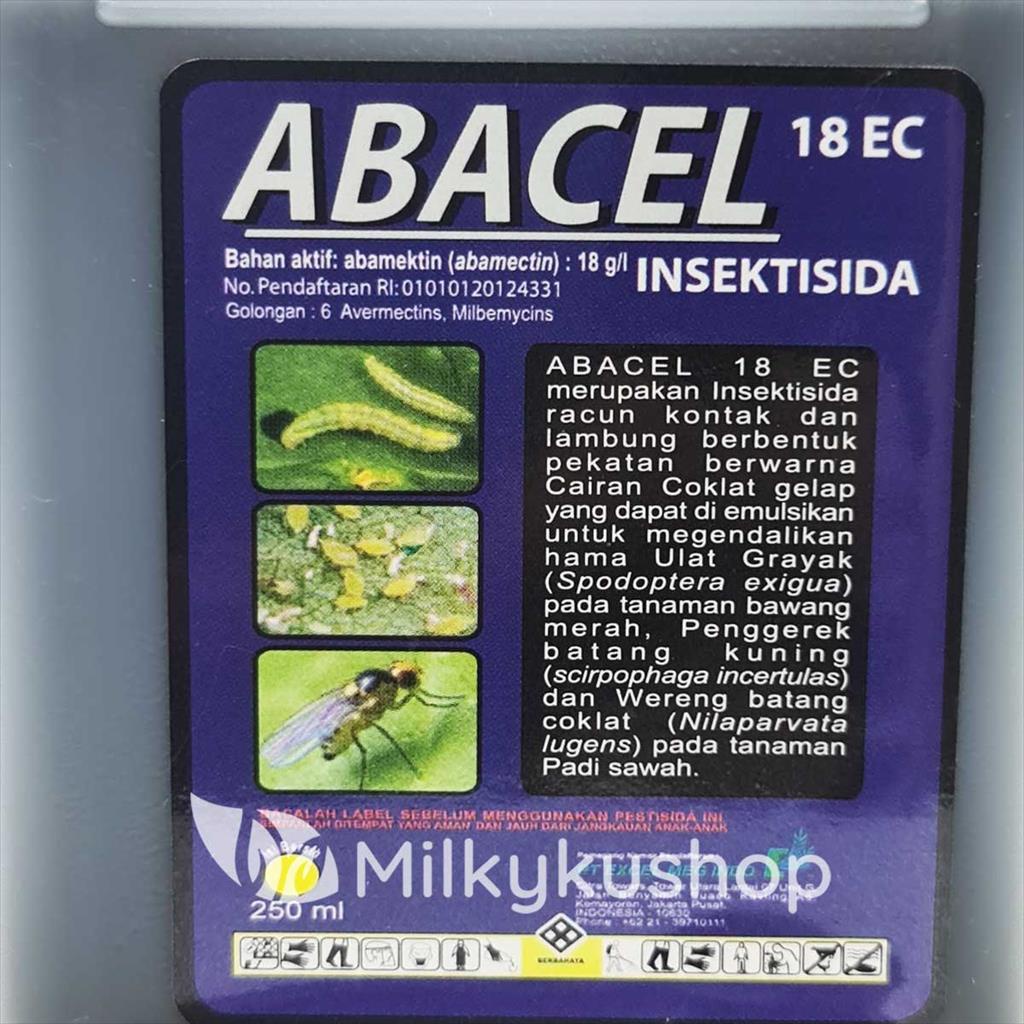 ABACEL 18 EC 250 ML INSEKTISIDA HAMA TRIP TRIPS ULAT GRAYAK