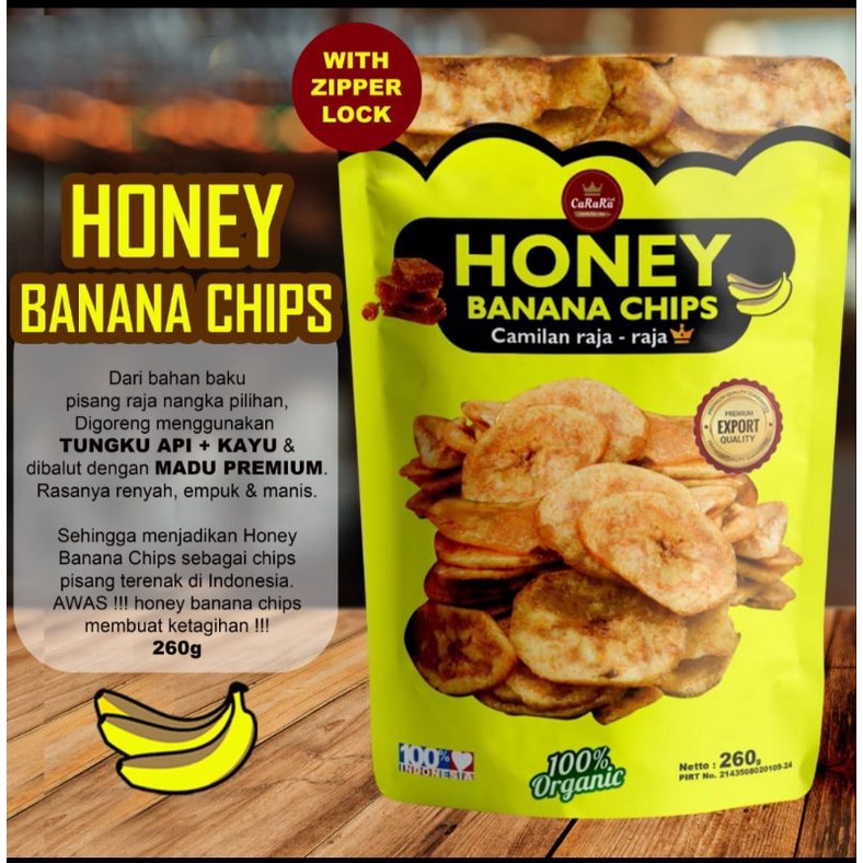 

honey banana chips