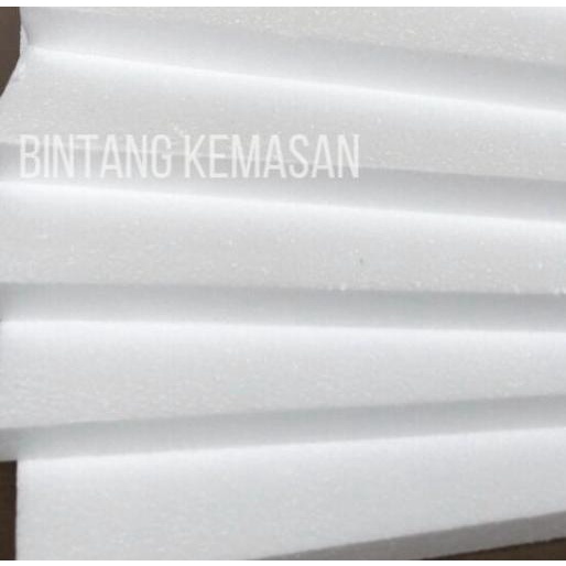 

Styrofoam Lembaran 100 x 50 x 3cm SUPER HARD DENSITY 30 Lembaran Foam
