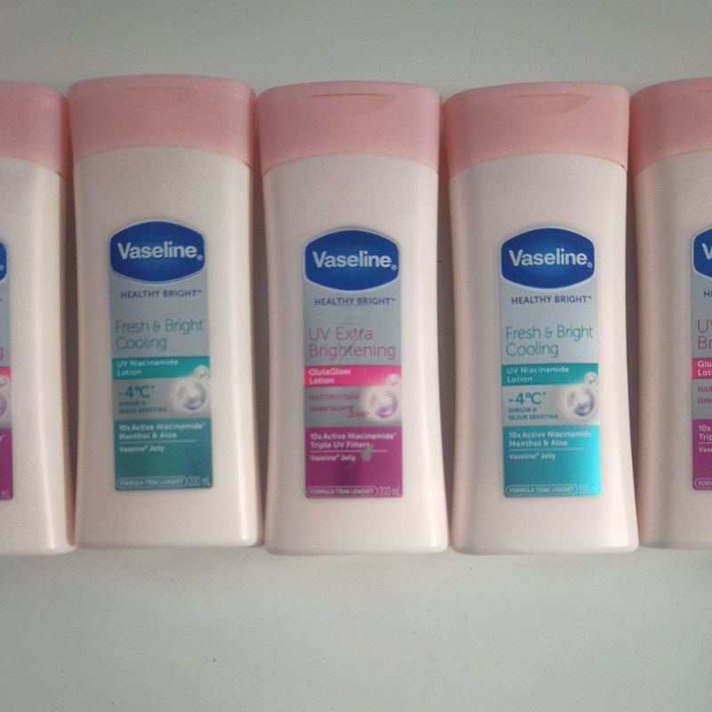 VASELINE healthy bright, fresh &amp; cooling  handbody 200 ml