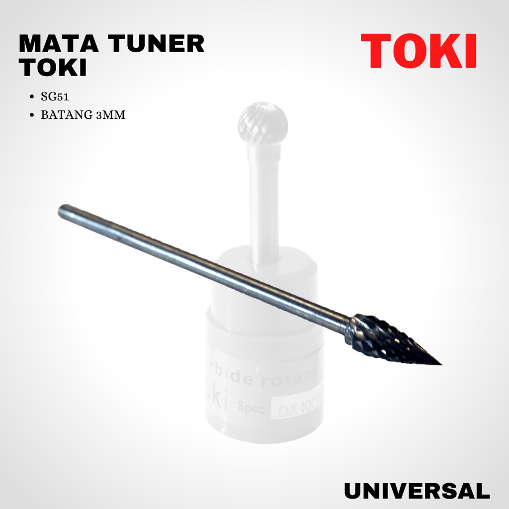 Mata Cuner Toki 5G51 batang 3mm