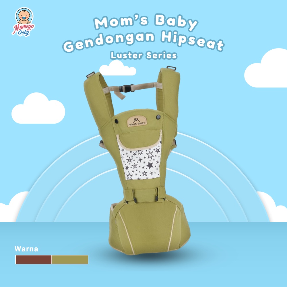 Gendongan Hipseat Luster Series -Moms Baby- MBG2028