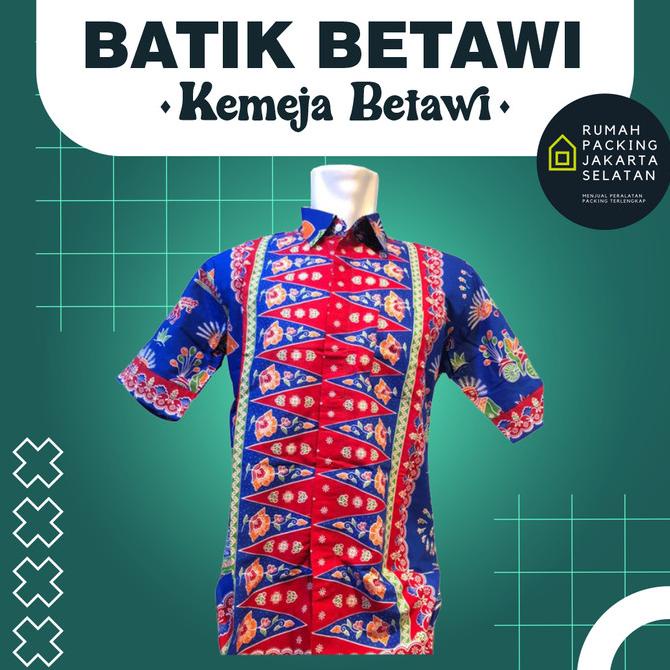 Kemeja Batik Betawi Pria
