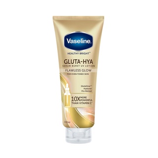 Vaseline Healthy Gluta-Hya Serum Bright Flawless Bright &amp; Dewy Radiance 20ML &amp; 330ML