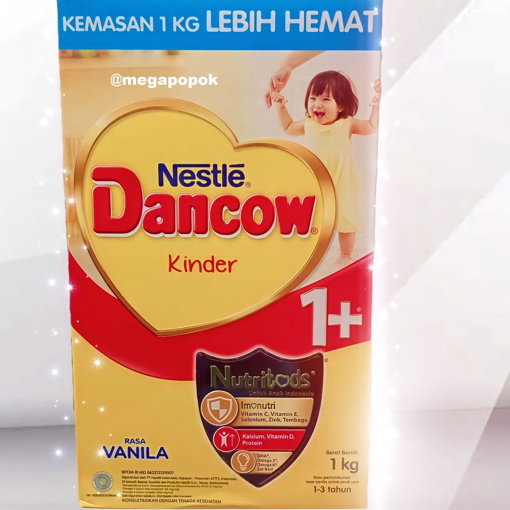 Dancow 1+ Madu &amp; Vanila 1kg