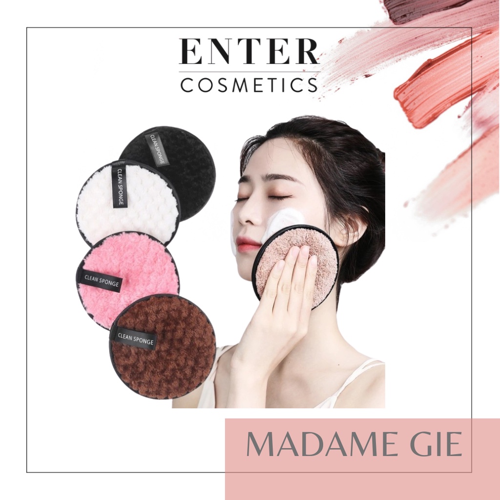 Madame Gie Face Cleansing Puff - Make Up Removal Pads