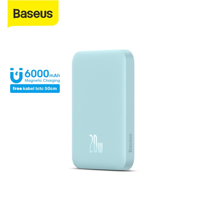 BASEUS WIRELESS POWER BANK MAGNETIC MAGSAFE 20W FAST CHARGING