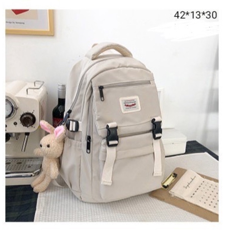 Tas Ransel wanita tas backpack korean style tas doughnut tas ransel anak wanita tas sekolah anak tas ransel korea tas ransel polos simple