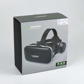 Shinecon 6.0 VR Box Virtual Reality Glasses dengan Headphone - aOMTHQNBK