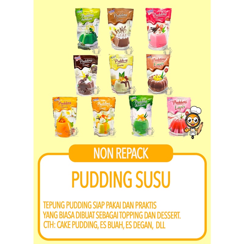 

PUDDING SUSU NUTRIJELL 145 GR & PUDDING SANTAN