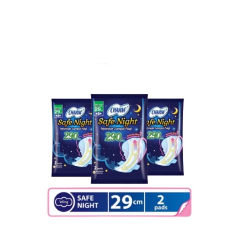 CHARM MALAM SACHET / 1 BUNGKUS ISI 2 PADS