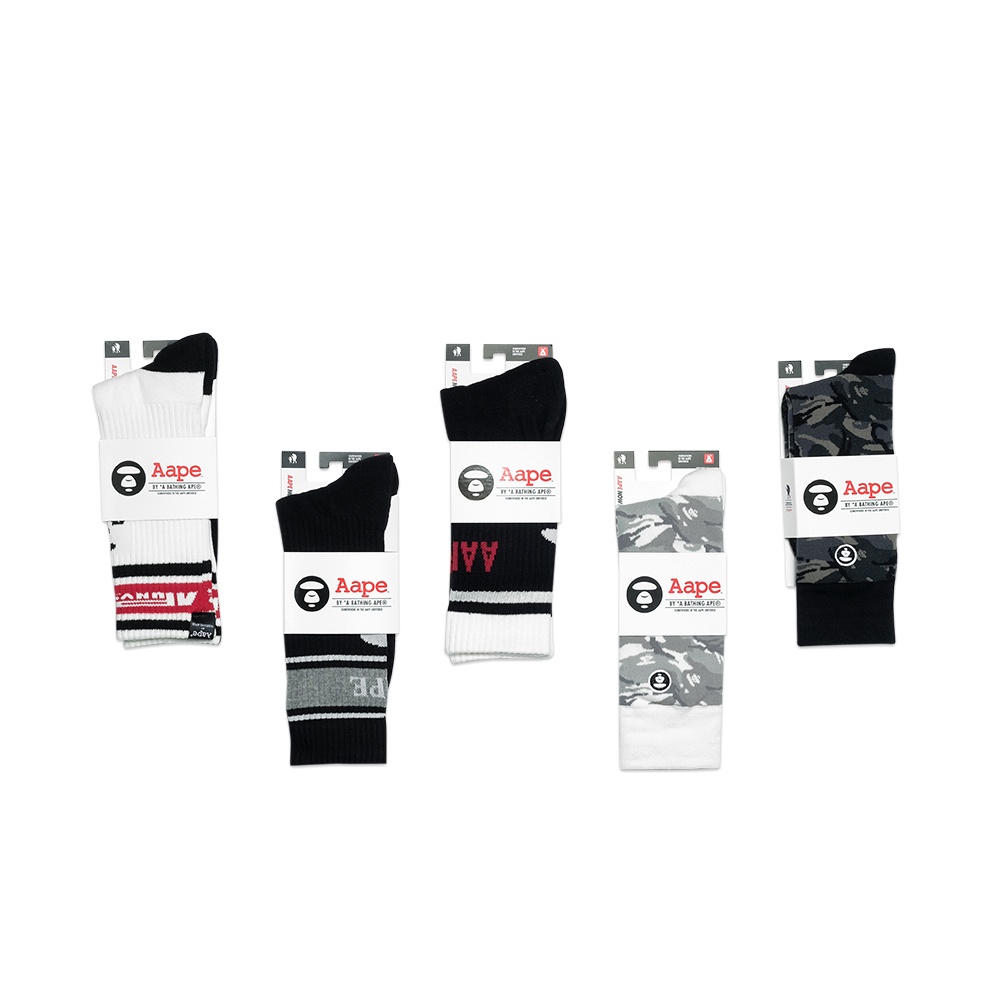 Aape by A Bathing  Mid Socks