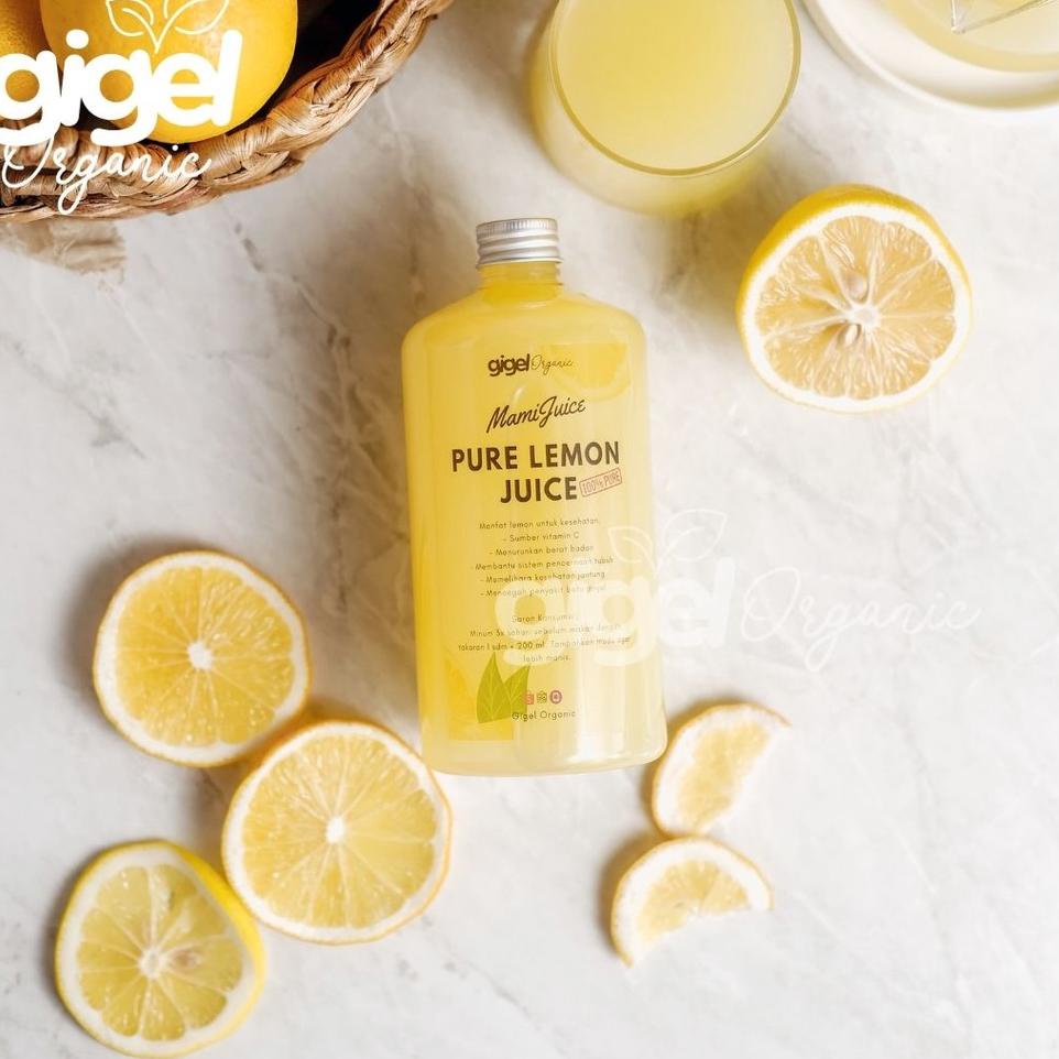 

Belanja Hore--MamiJuice Sari Lemon 500ml, by Gigel Organic, Jus Lemon Juice Pure Air