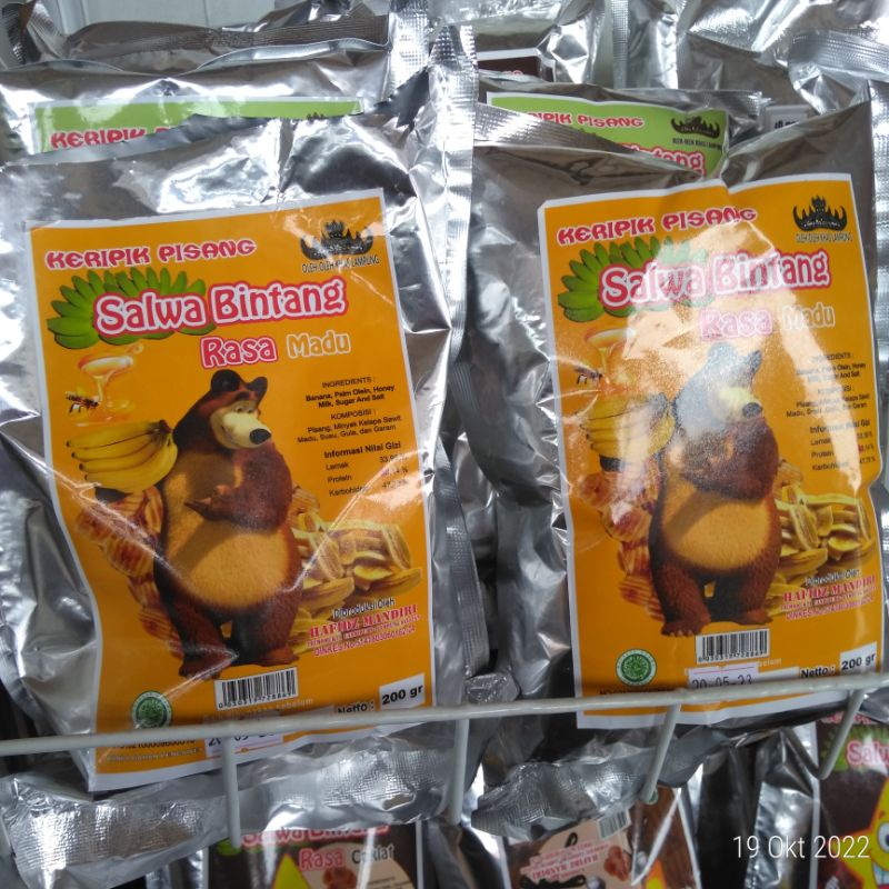 

keripik pisang varian madu