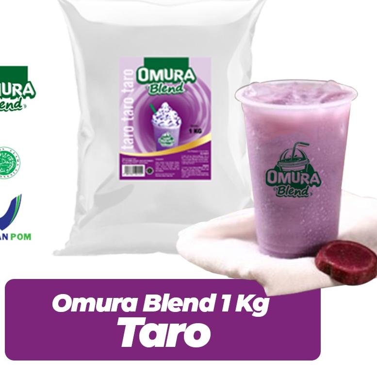 

✨10.10✨ COD Bubuk Minuman Rasa Taro 1 KG Omura Blend 