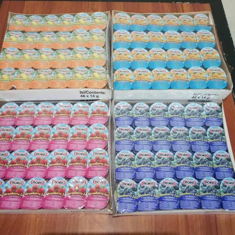 

idl2L6x--MORIN Selai Portion Pack 14gr x 48 pcs (1 Pack)