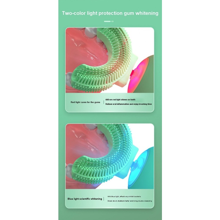 42 REMAX GH-05 - Smart U-Shaped Fitting Toothbrush for Children