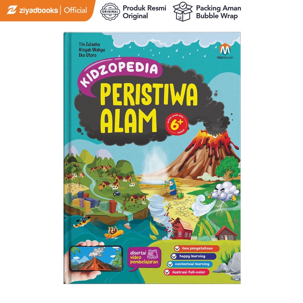 Ziyadbooks - Buku Edukasi Anak - Kidzopedia Peristiwa Alam Hardcover