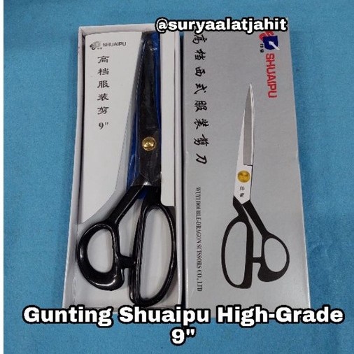 

Buruan Gunting Shuaipu High-Grade 9"(22.5Cm) 1Karton 60Pcs Berkualitas