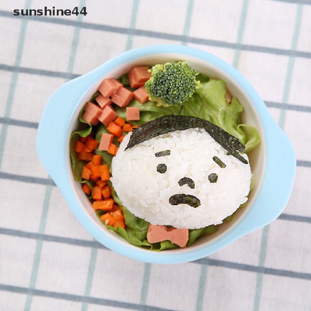 Sunshine Cetakan Nasi / sushi / Bento DIY Bentuk Kartun Bayi Untuk Anak