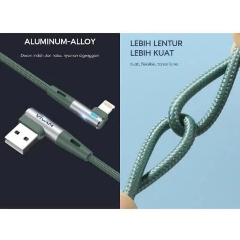 Vivan BWL100S iPhone Lightning Gaming Kabel Data Cable (new BWL100