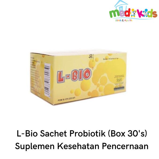 L-Bio L Bio Box isi 30 Sachet - Obat Pencernaan Anak