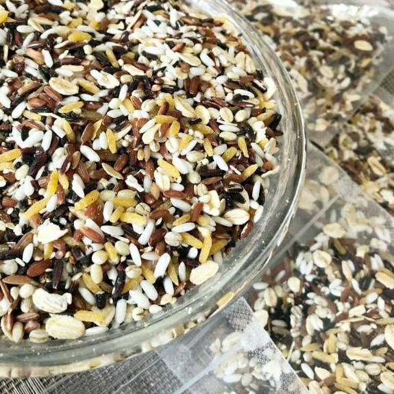 

CS6c6Bq--Multi grain , himalayan pink salt, Mix Bean 500gr