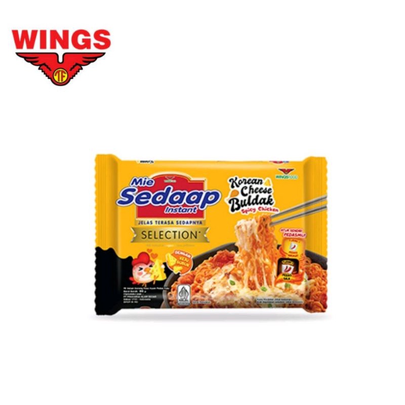 

1 DUS/40 PCS MIE SEDAAP KOREAN CHEESE BULDAK 86 GRAM