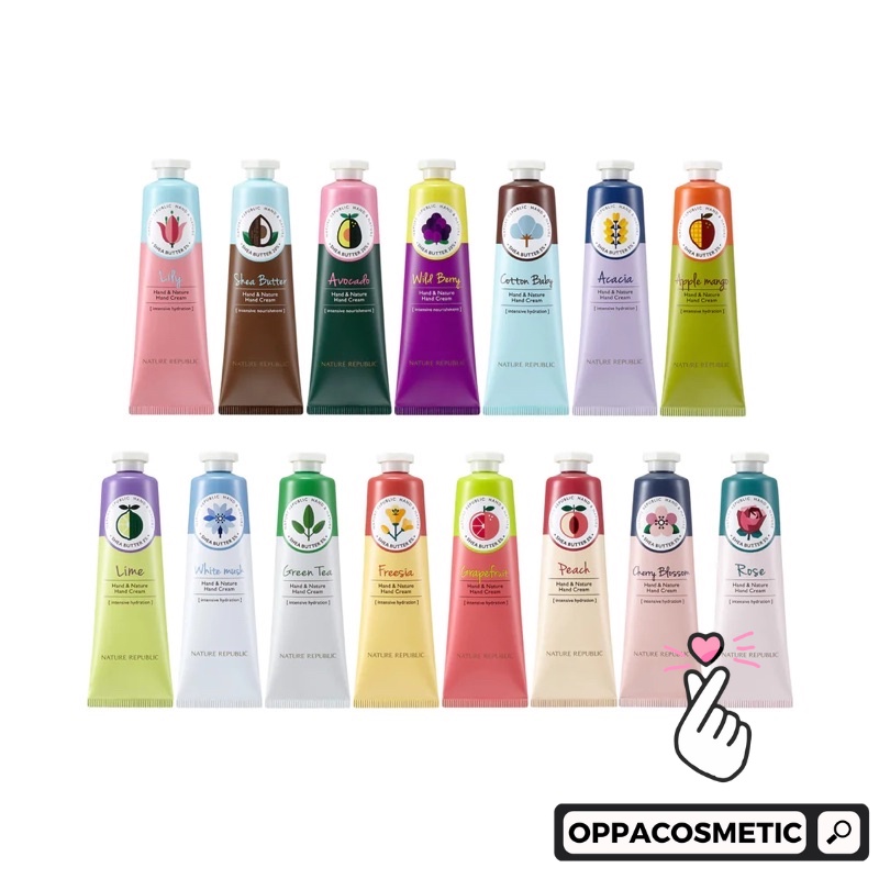 Nature Republic Hand &amp; Nature Hand Cream 30ml