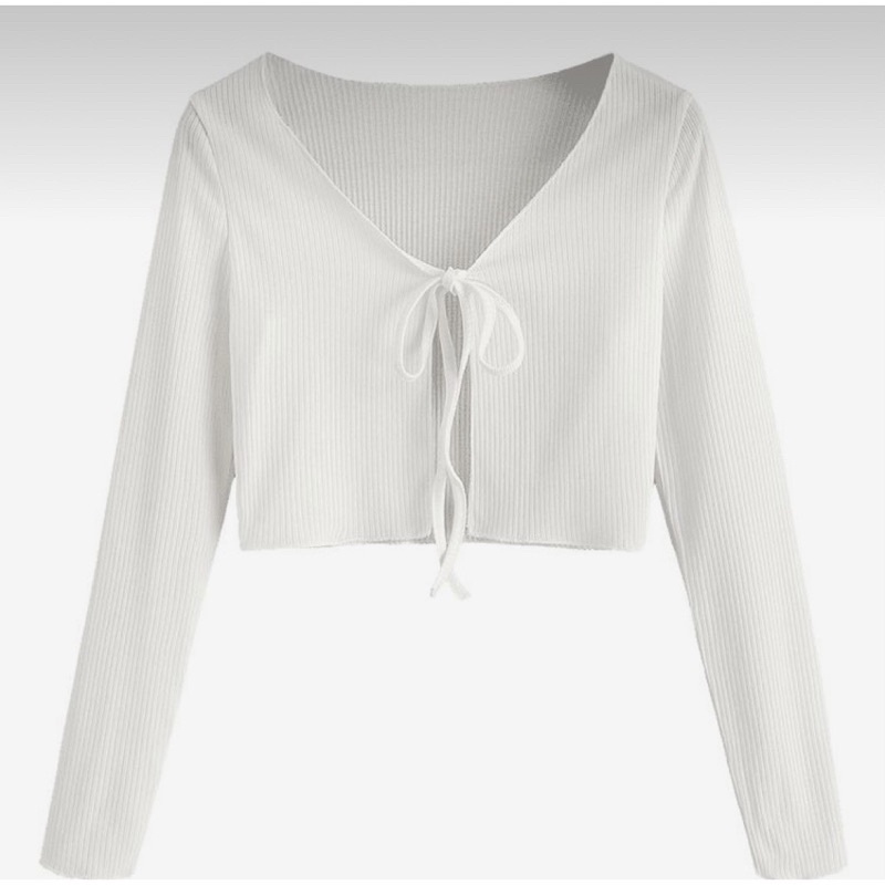 BEFAST - ZFS OOTD Cardigan ELISA / CRISTA RIBBED KNIT CARDIGAN OUTER / Cardigan Crop Wanita Keluaran Terbaru / Outer Kekinian remaja ABG / Fashion Wanita Ala Style Korean / Cardigan Crop Polos / Pakaian Casual Wanita / Outer Crop Lengan Panjang Terlaris