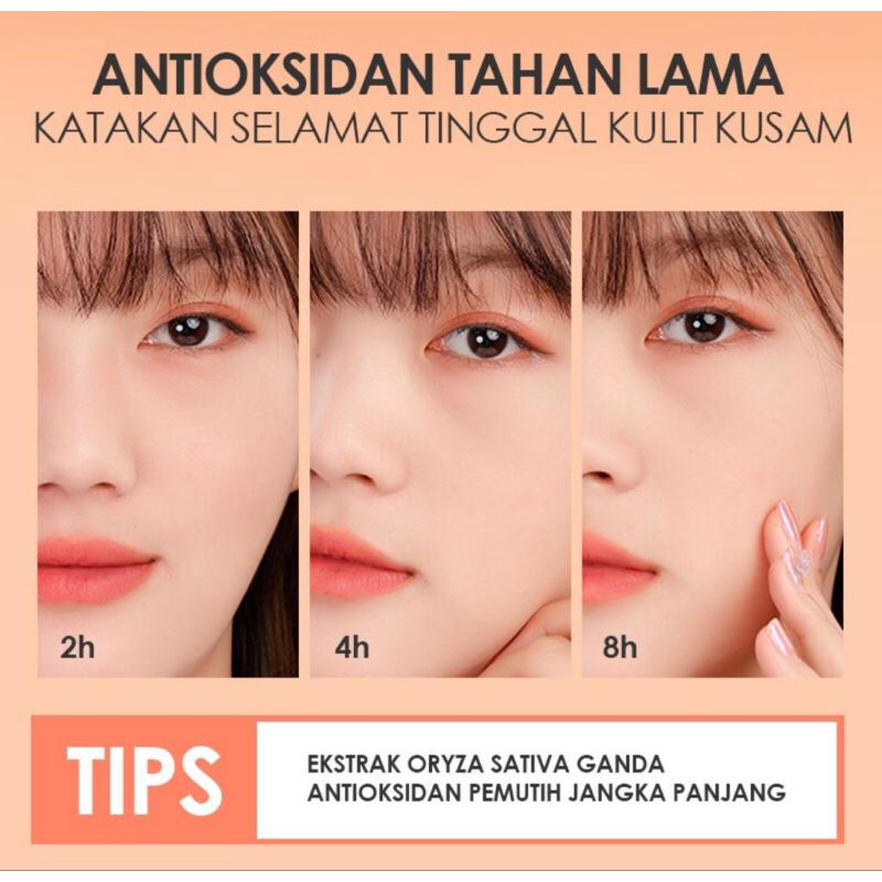 GMEELAN GLUTA DAY CREAM NIACINAMIDE MELEMBABKAN WAJAH DAN MEMUTIHKAN