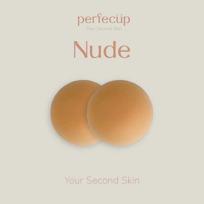 PROMO PERFECUP Nipple Patch | Non - Adhesive and reusable nipple patch - Nude