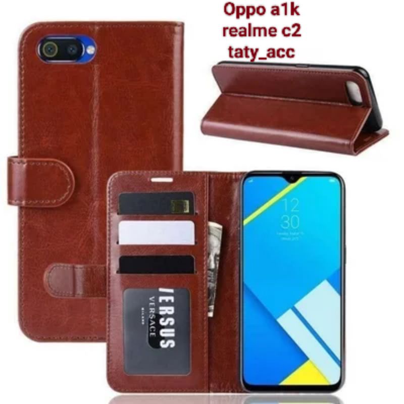 CASE DOMPET FLIP OPPO A5S/OPPO A7/OPPOF9