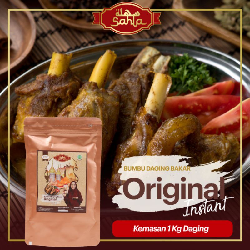 

Bumbu Daging Bakar Original Instant Sahla