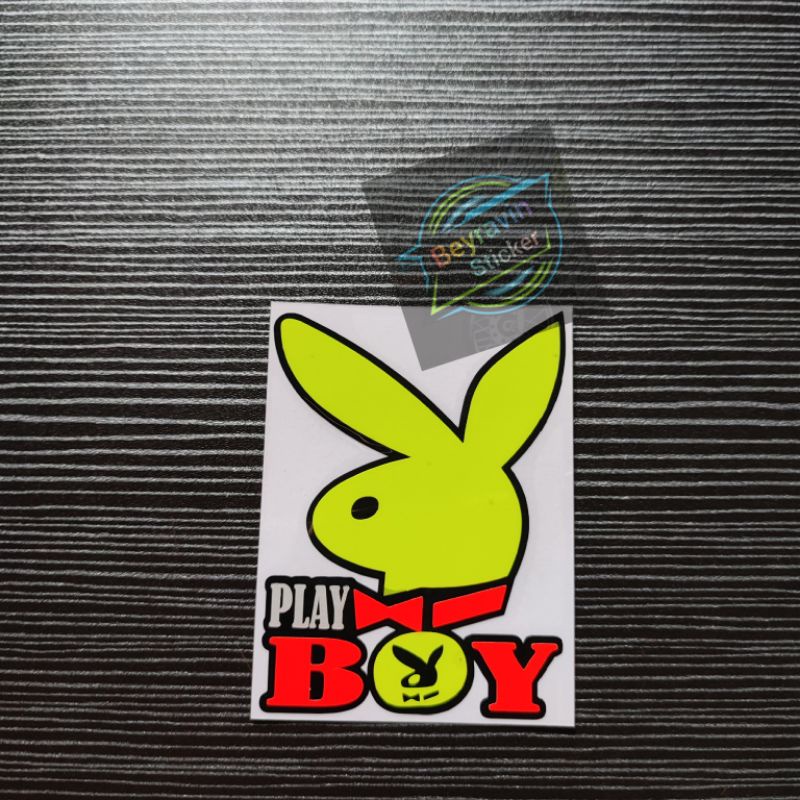 Sticker Playboy cutting