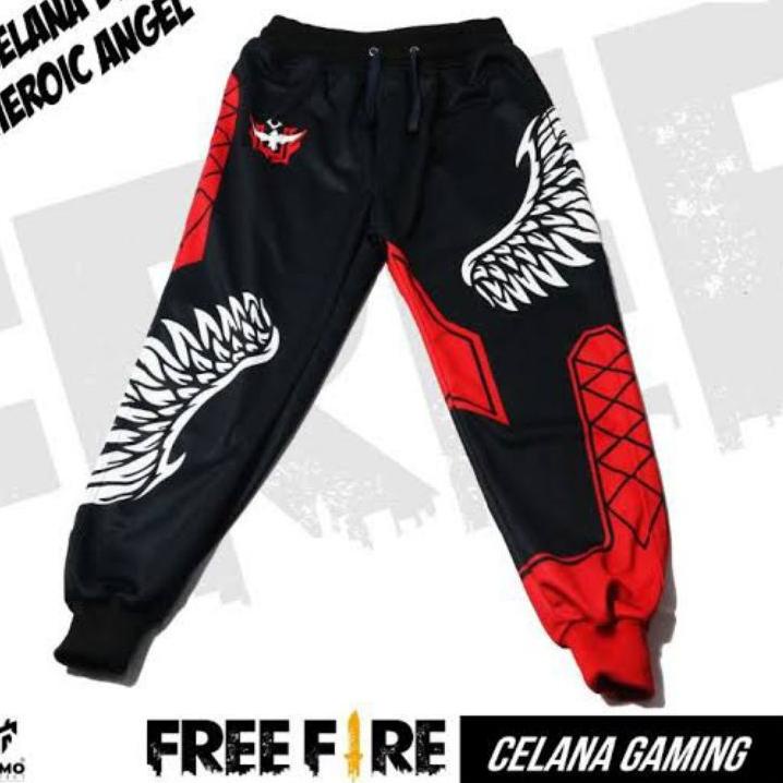 Terpercaya TERMURAH  Celana Gaming Heroic Angel Jogger Pants Gaming  Celana Cepcil Celana Enjel  Ana