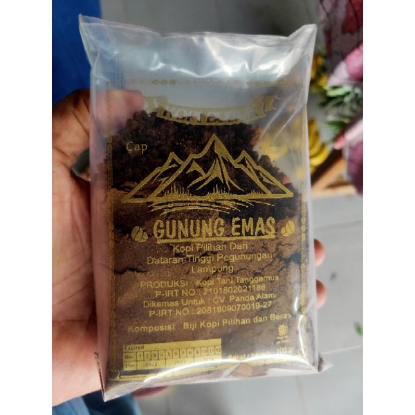 

Kopi Gunung Emas Asli Tanggamus