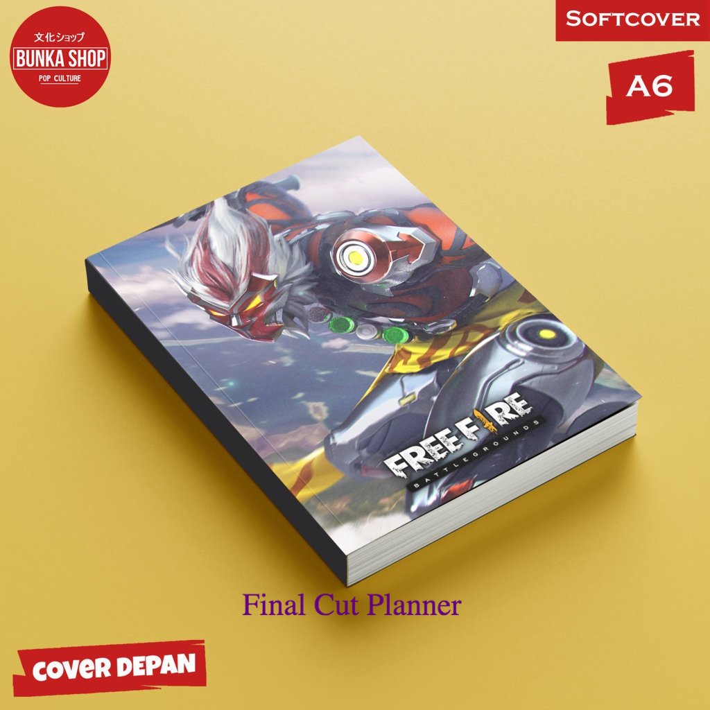 

Pocket Note Free Fire Character Wukong Softcover A6 Buku Tulis catratan Notes Agenda Planner Jurnal .