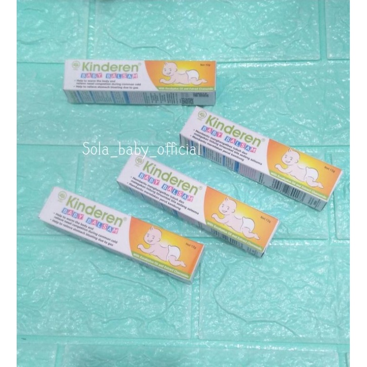 Kinderen Baby Balsam/Balsam Bayi 12gr