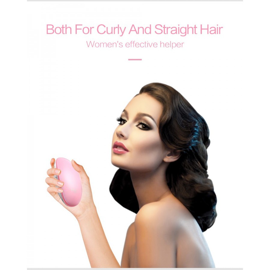 JM-10 - Negative Ionic Vibration Massage Brush for Hair