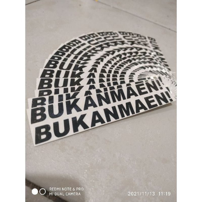 

stiker bukan maen!viral