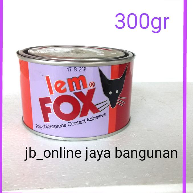 

*:*:*:*:*] lem kuning lem serbaguna FOX 300gr