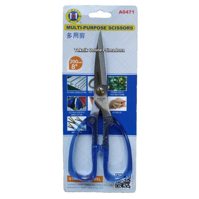 

Kusus Hari Ini Gunting Daging / Gunting Multifungsi C-Mart Sale!!!