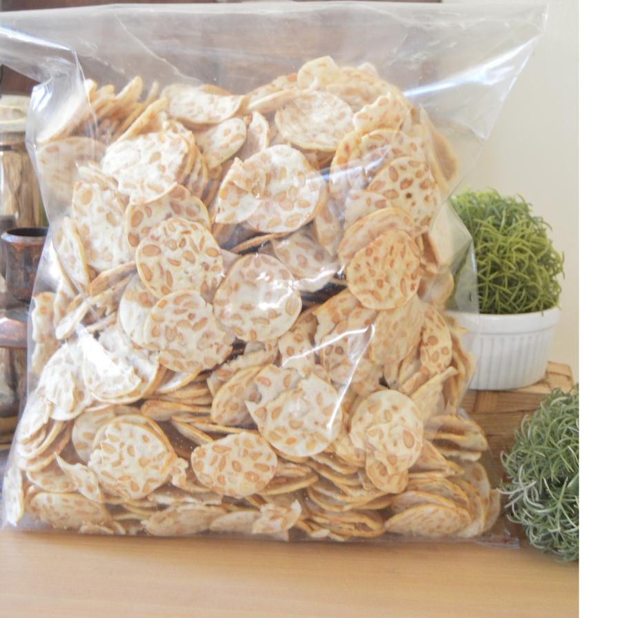 

✨SHOPEE MALL✨ KRIPIK TEMPE BULAT MINI 1KG 