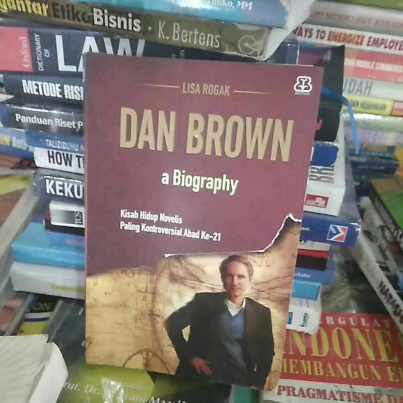 a biography dan brown bekas ori