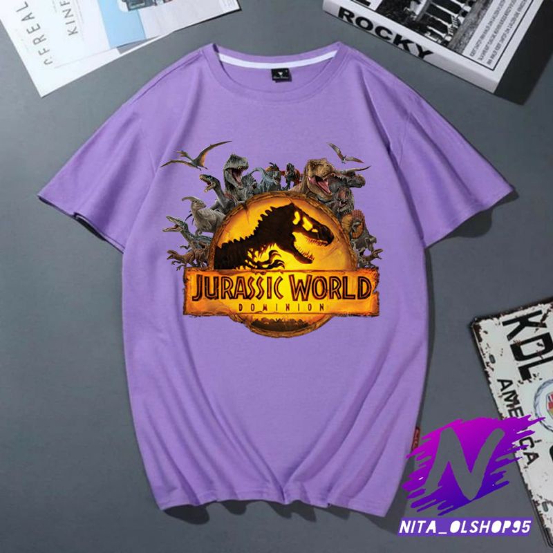 jurassic world kaos anak dinosaurus jurasic wold baju T Rex