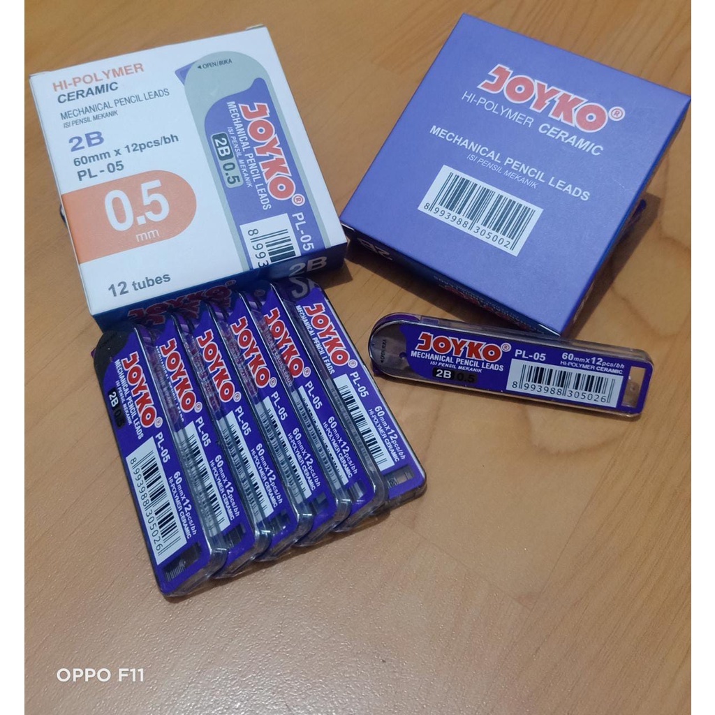 

Pencil Lead Isi Pensil Mekanik Joyko PL-05 2B 0.5 mm
