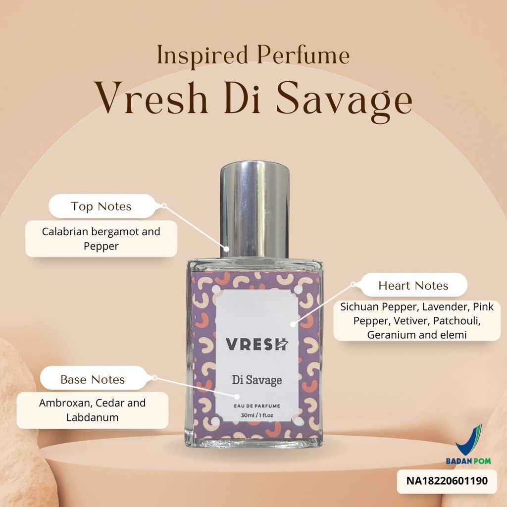 VAVL PARFUM / VRESH DI SAVAGE 30ML
