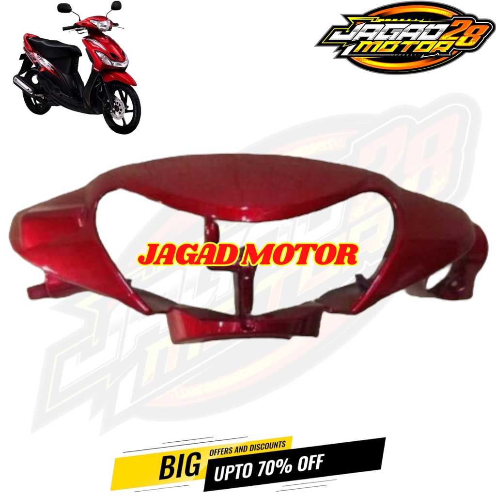 Batok Depan Yamaha Mio Smile Merah / Kepala Depan Yamaha Mio Smile Merah / Pala Depan Yamaha Mio Smile Merah / Batok Kepala Pala Lampu Depan Yamaha Mio Smile Merah